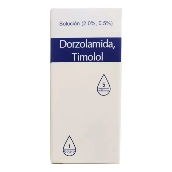 Dorzolamida Timolol Solución Oftálmica Micromex Gotero 5 Ml