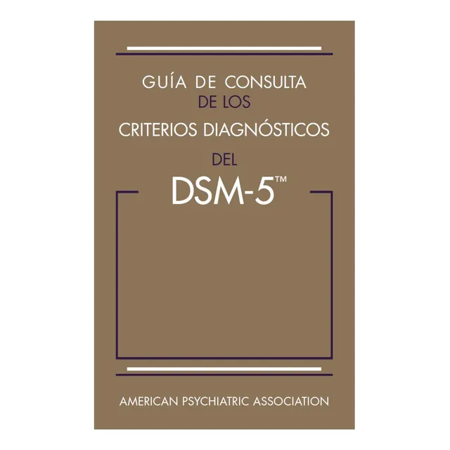 Guía De Consulta De Los Criterios Diagnósticos Dsm-5 Calidad