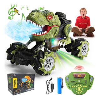 Car Pamopamo Dinosaur Rc 1:16 Dinosau Monster Rc Camión Con Car Pamopamo Dinosaur Rc 1:16 Dinosau Monster Rc Camión Con