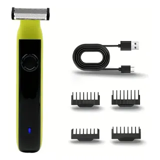 Barbeador Elétrico Recarregável Para Homens E Mulheres - Mol