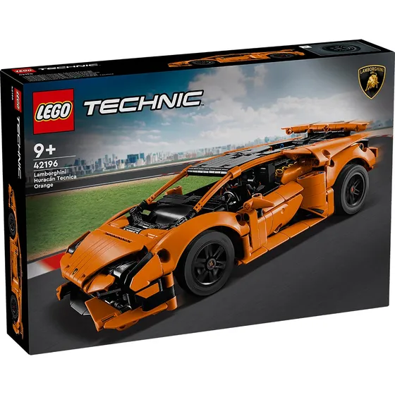 Lego Lamborghini Huracán Tecnica Naranja (42196) Cantidad de piezas 806