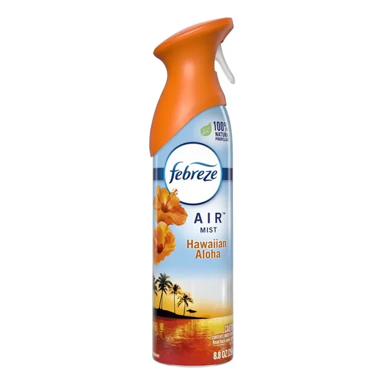 Aromatizante Ambiental Febreze 250gr – Fragancia Hawaiian Aloha, Elimina Olores y Deja Aroma Tropical | Cuotas sin interés