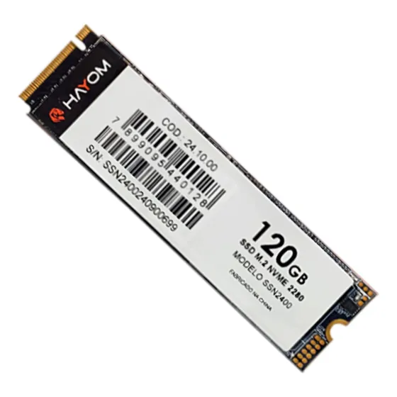 Ssd Hayom M.2 Nvme 3.0 120gb Ssn2400 Leitura 3.500mb/s 