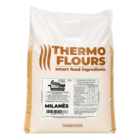 Farinha de rosca para empanar Fioccopan Milanês 10kg