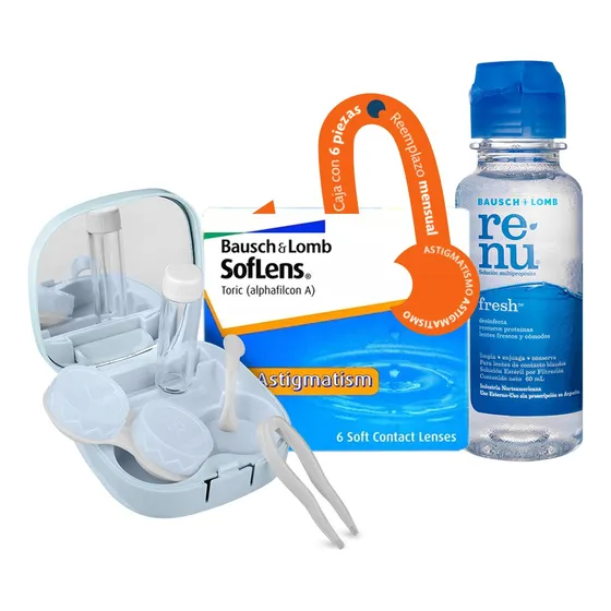 Lentes De Contacto Bausch & Lomb Soflens Torico Astigmatismo