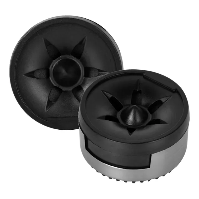Par Tweeter Universal Altavoz De Audio Cn Adhesivo Auto Color Gris