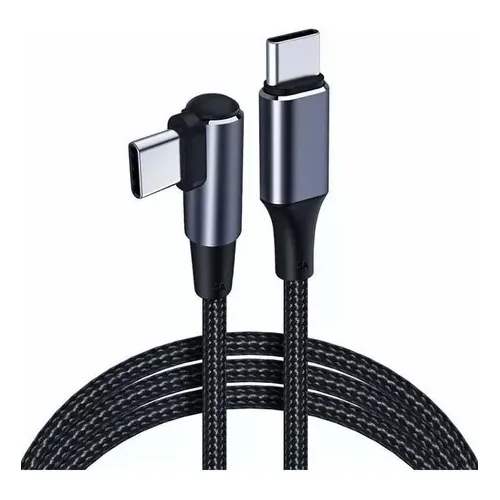 Cable Usb Tipo C A C Carga Rapida 100w  Qc 5.0 Datos 2 Metro