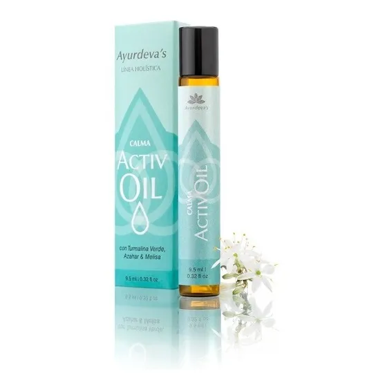 Aceites Esenciales + Turmalina Ayurdeva's Activ Oil Calma 