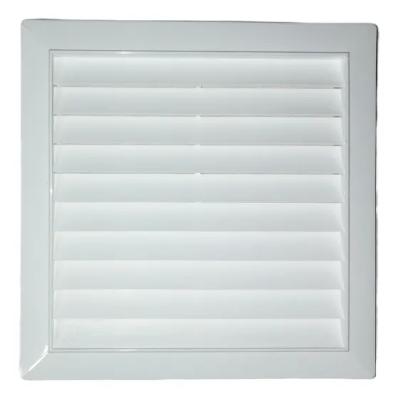 Rejilla Plástica Ventilación Persiana 20x20 Cm 1 Unid