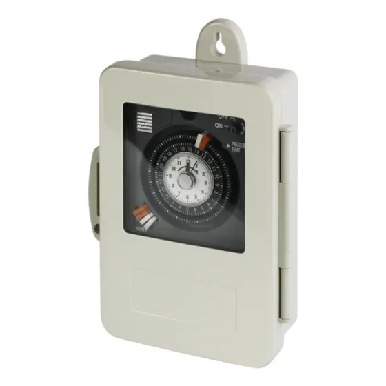 Interruptor De Tiempo Timer 110v/220v Piscina Alberca Panda
