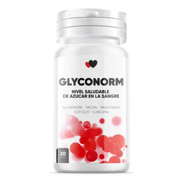 Glyconorm Regula El Azúcar 20 Capsulas Oferta
