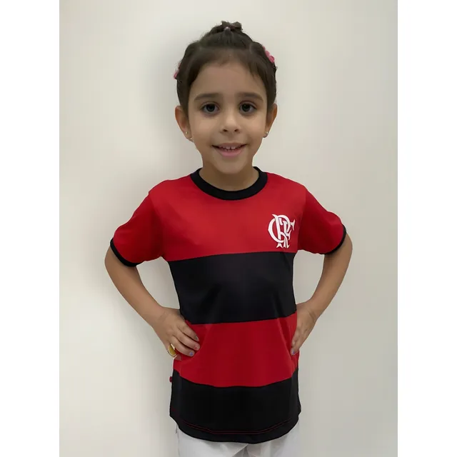Camisa Flamengo Infantil Licenciada Oficial Revedor Fl0365b