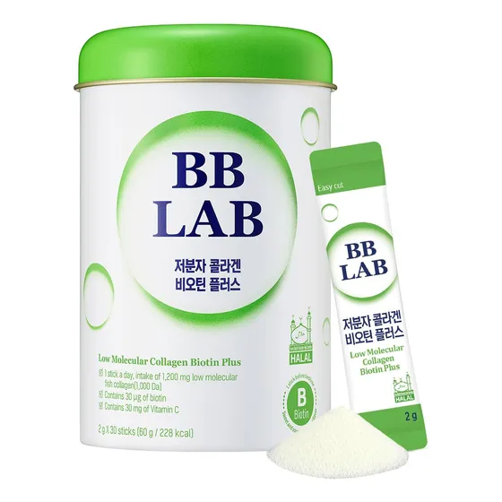 Suplemento Bb Lab De Colágeno De Bajo Peso Molecular Biotina