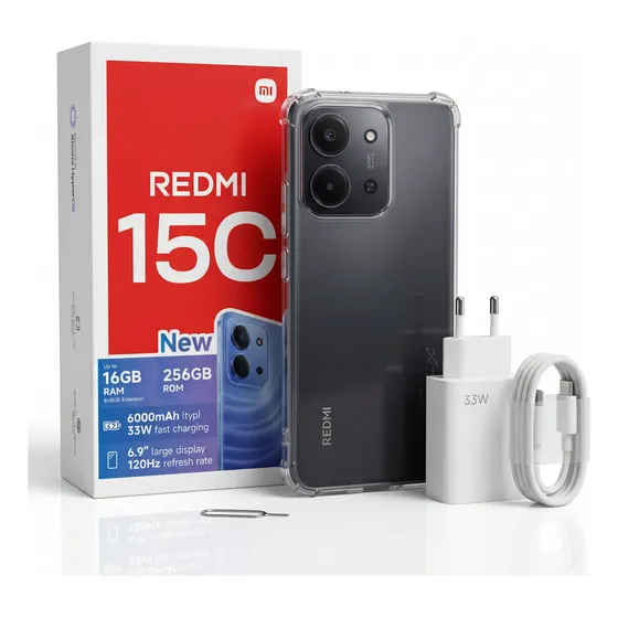 Celular Xiaomi Redmi 15c 256gb 16gb Ram Dual Sim 50mpx 33w