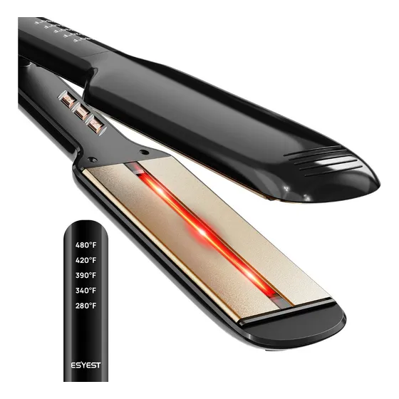 Plancha de cabello Esyest ES-WS1 negra 127V