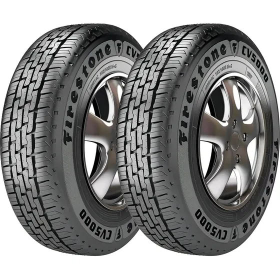 Combo 2 Pneus 195/70r15c 104/102r Firestone Radial Cv5000