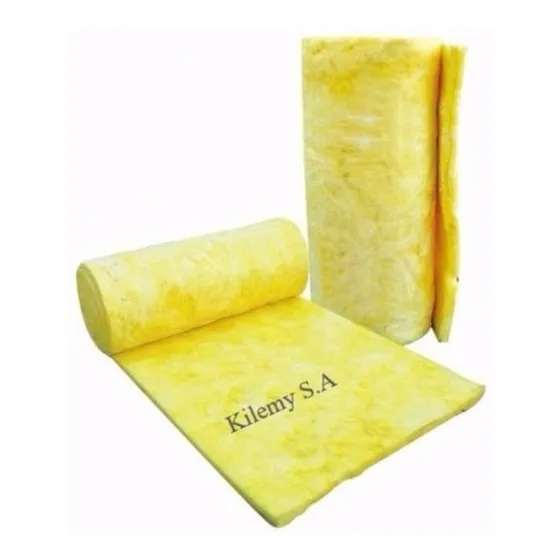 Lana De Vidrio 70mm Rollo 14,4 M2 Aislación  Acústica Kilemy