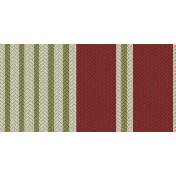 & Sparkle S 100% Algodon Pato 45  Textura Raya Color Rojo