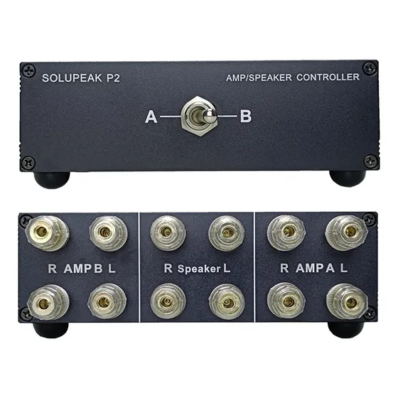 Amplificador Seletor De Comutador De Alto-falante Solupeak P