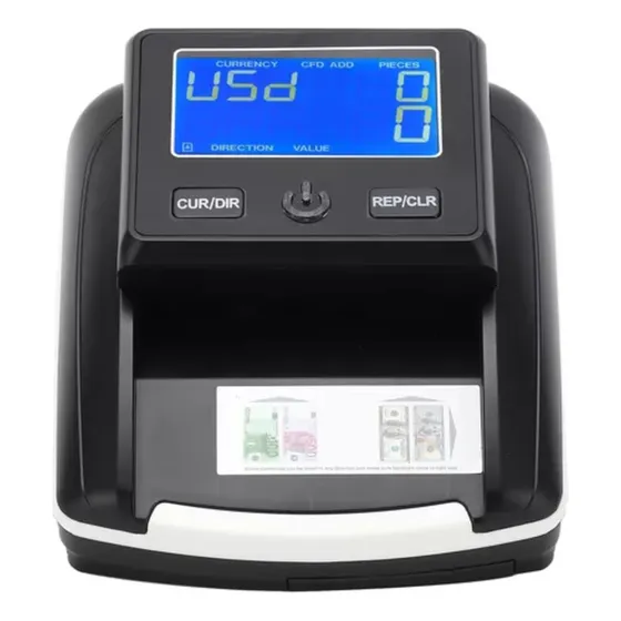 Probador Detector De Billetes Dolares Y Euros Portatil Al130