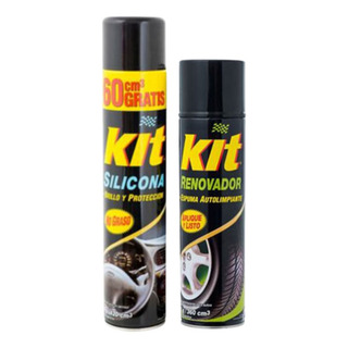 Pack Kit: Silicona 420cc + Renovador De Gomas 360cc X12 Und Pack Kit: Silicona 420cc + Renovador De Gomas 360cc X12 Und