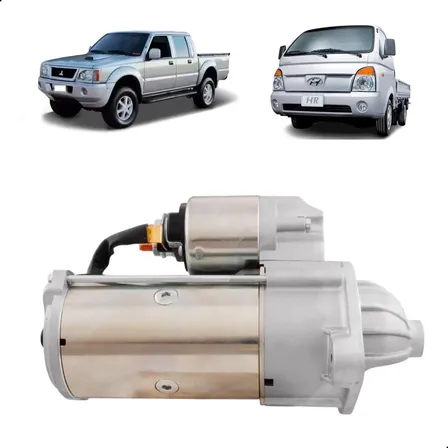 Motor Partida Arranque Hr Bongo K2500 2.5 8v 2005 Até 2012