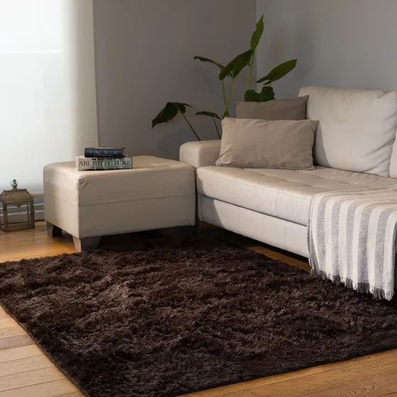 Alfombra 3x2 Mts Nórdica Living Peluda Grande Pelo Largo