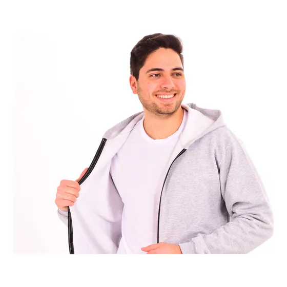 Campera Canguro Lisa Ideal Para Estampar O Bordar