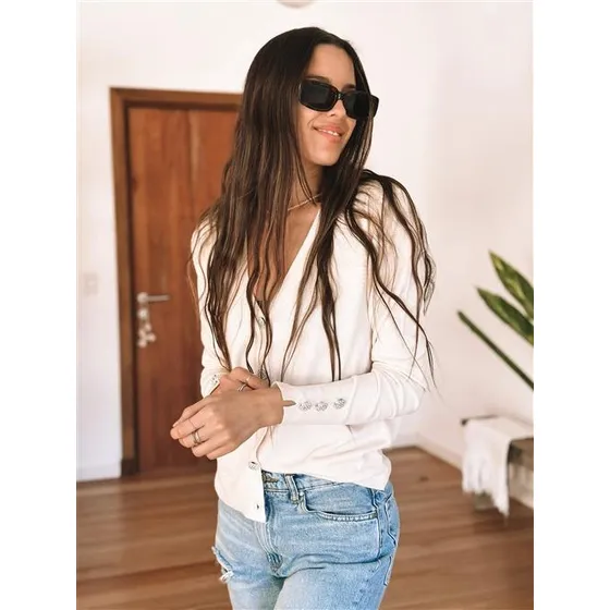 Saco Midtown Premium De Bremer Con Lycra Con Botones Gul553