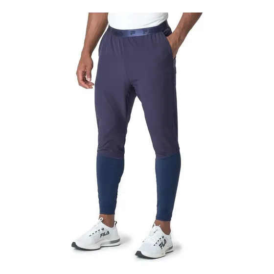 Pantalón Jogger Fila Chupin Hombre Algodón Con Puños