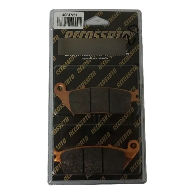 Pastilla Freno Delantero Accossato Racing Kawasaki Z650