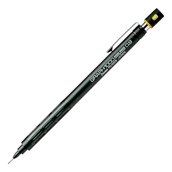 Pentel Lapis Mecanico Graph 1000 Pro 0.3 0.5 0.7 0.9