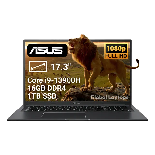 ASUS Vivobook Gamer 17-k370 Core i9 13900h 14 Cores 16gb Ram 1TB SSD Pantalla 17.3 Full HD 1920 x 1080 Intel Iris Xe Graphics Windows 11 Color Negro