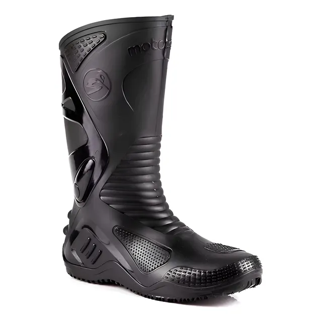 Bota Chuva Motociclista Moto Motoboy Motoqueiro Impermeavel