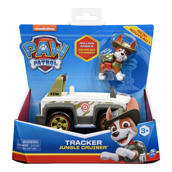 Patrulha Canina - Boneco De 7cm E Veículo - Tracker
