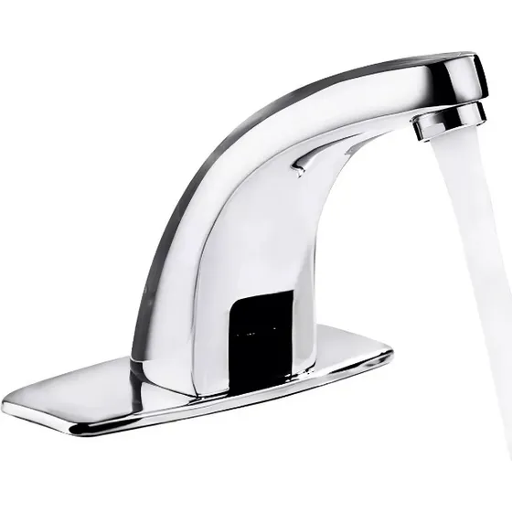 Llave Monomando Iml Con Sensor Automatico Para Lavabo