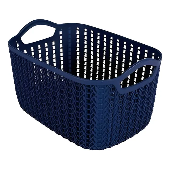 Canasto Organizador Rectangular Alto Pequeño Mor