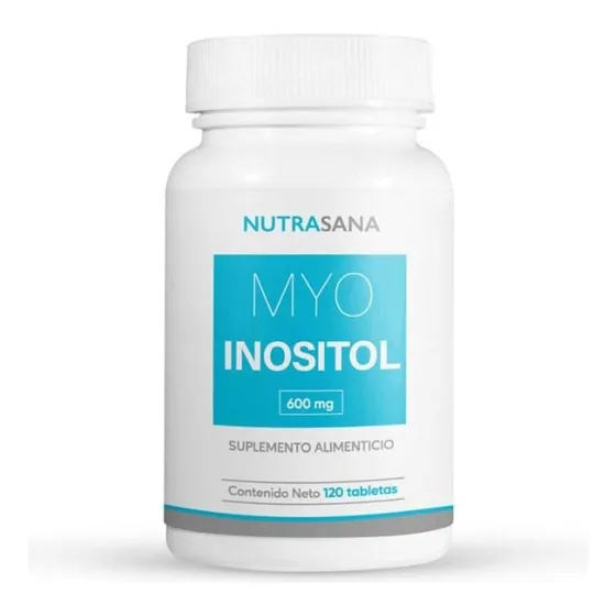 Myo Inositol 600mg 120 Caps Sabor Sin Sabor