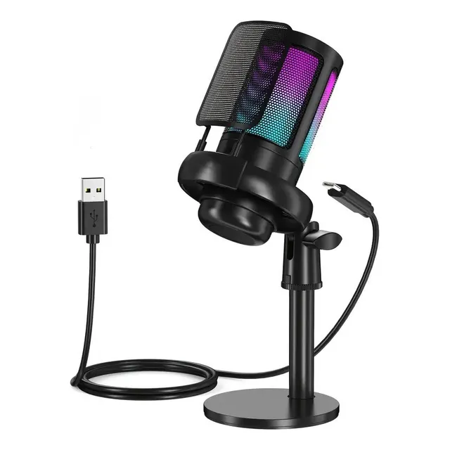 Micrófono Usb Condensador Para Pc/ps4/ Ps5/ Mac/phone