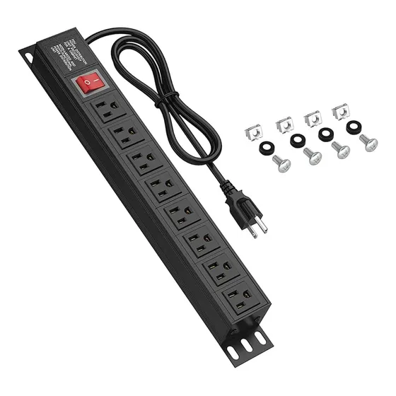 Regleta Pdu 8  Tomas 15a Supresor De Pico Para Rack