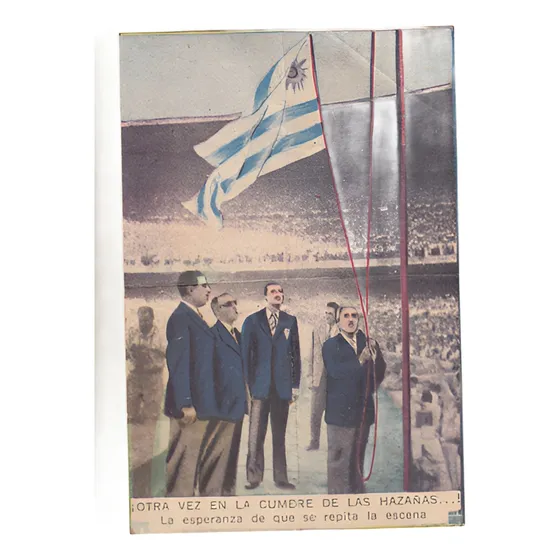Futbol Uruguay Campeon Mundial 1950 Cromos Album Londres 66