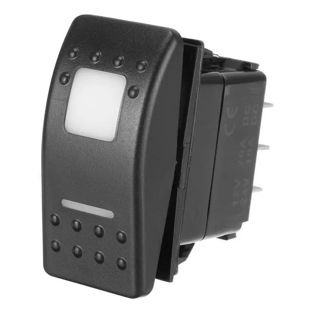 Rocker Switch On-off Con Luz Fuera De Borda