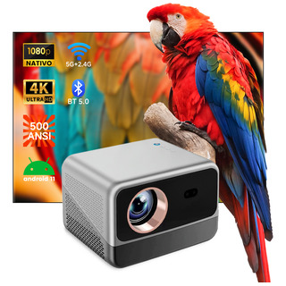 Nativa 1080p Proyector 4k 500ansi Android 11 Smart Tv Nativa 1080p Proyector 4k 500ansi Android 11 Smart Tv