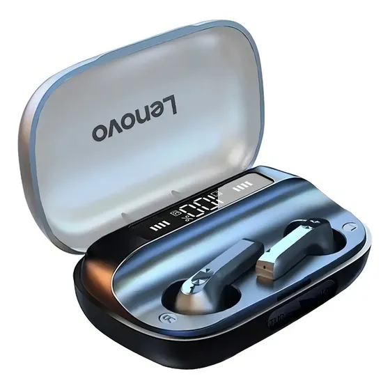 Auriculares Inalámbricos Lenovo Bluetooth Qt81 Ipx4 Negro | Cuotas sin interés