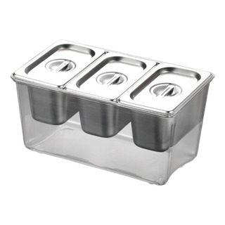 Contenedor De Especias Refrigerado, Compartimentos Contenedor De Especias Refrigerado, Compartimentos