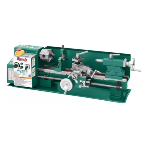Torno De Banco Para Metal 7 X 14  Vel Variable Grizzly G0765