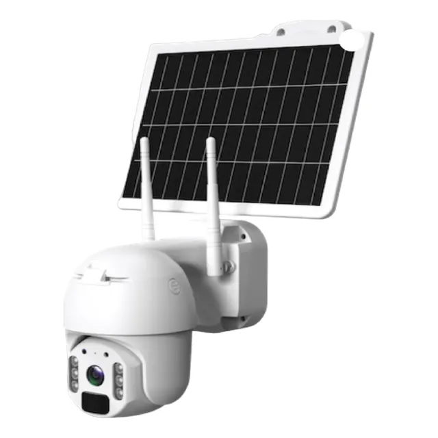 Cámara Cn Panel Solar Externo Con Chip 4g + Sd + 4 Pilas Inc