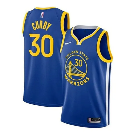 Jersey Basquetbol Stephen Curry Golden State Warriors Azul S
