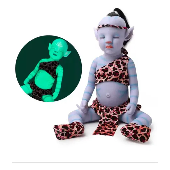 Muñeca Avatar Reborn Brilla En La Oscuridad