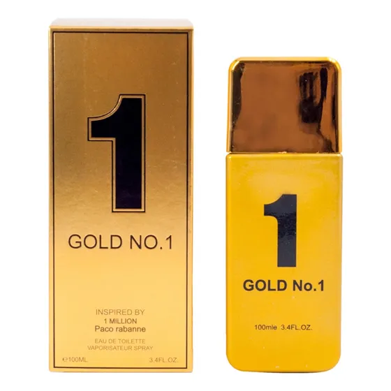 Perfume Hombre Gold No.1 For Men De Hombre 100ml Marca Ebc